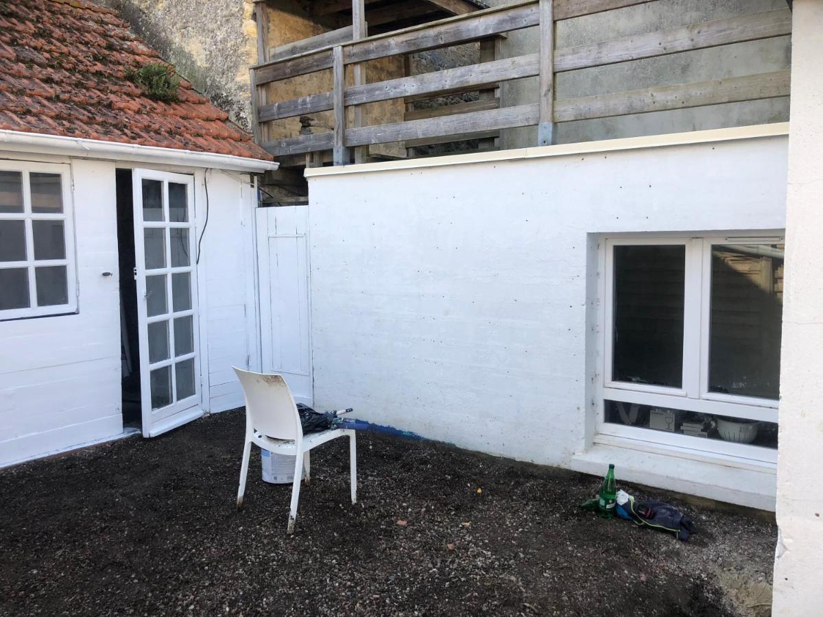 Agréable maison de pêcheur Port-en-Bessin-Huppain Exterior foto